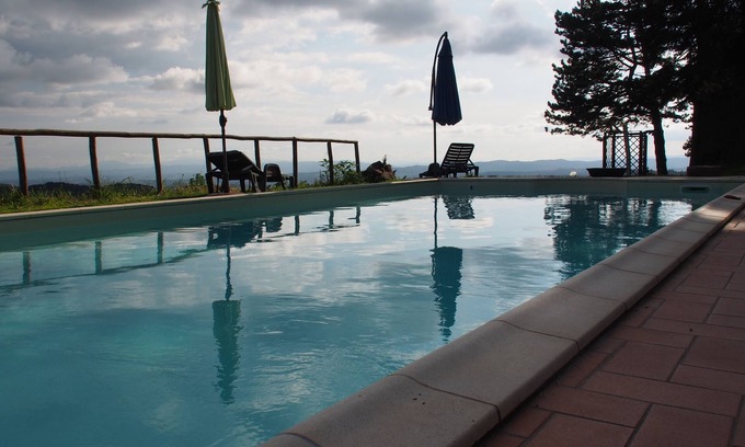 Gaiole in Chianti Apartment | Apartment in Tuscan stone house, surrounded by nature with private pool