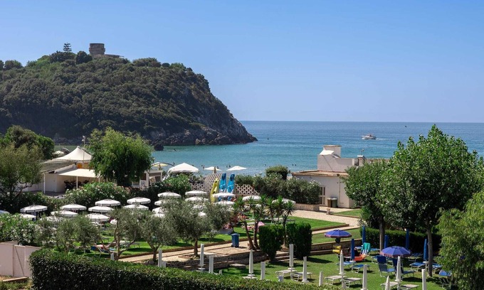 Gaeta Apartment | Apartment in portion of villa with solarium and beach.
