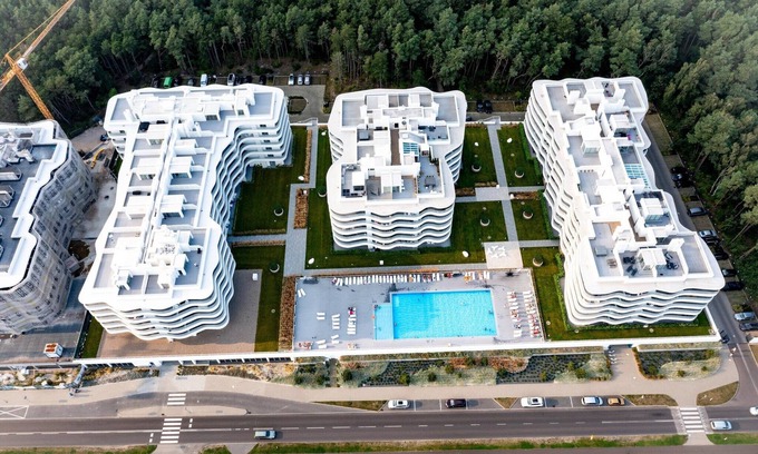 Trzebiatow Apartment | Apartment in Rogowo near Beach and Lake