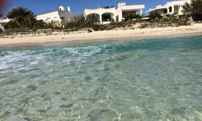 Scala di Furno Apartment | Apartment in villa with beautiful sea view and direct access to the beach
