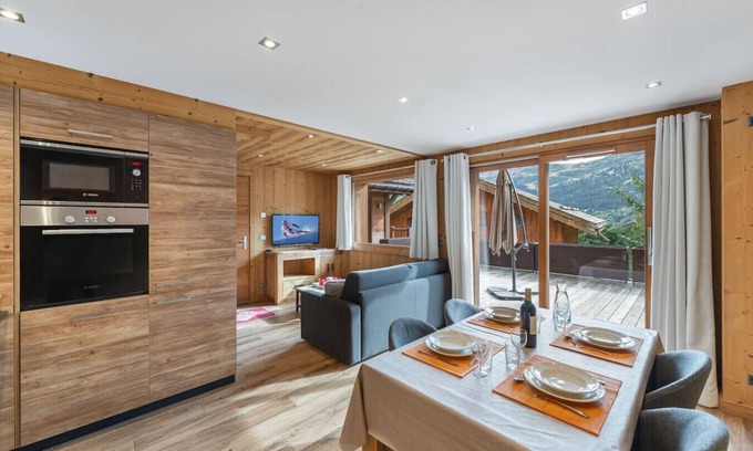 Meribel Village Apartment | Apartment K2 BIS New Meribel village 2 to 3 Pers