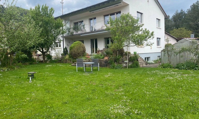 Steinen Apartment | Apartment 'Kropp' with Mountain View, Balcony and Wi-Fi