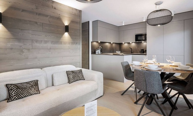 Le Praz Apartment | Apartment La Tania, 2 bedrooms, 4 persons
