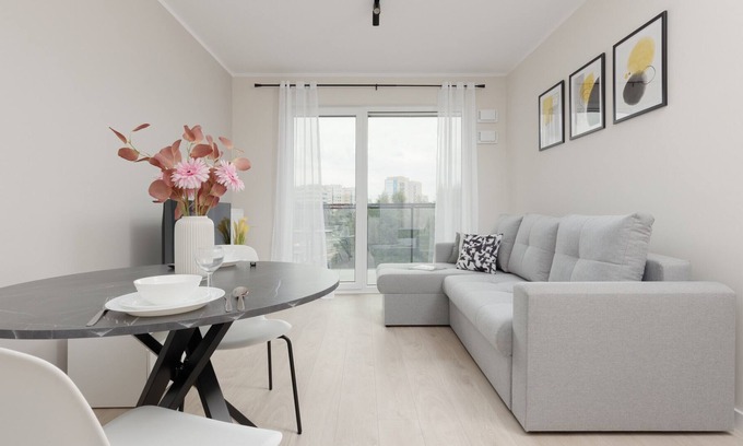 Warsaw Apartment | Apartment Lazurowa | 1 bedroom | Balcony | Warsaw Bemowo