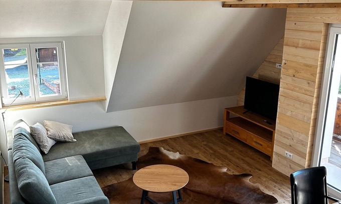 Donaueschingen Apartment | Apartment 'Loft' with Shared Garden and Wi-Fi