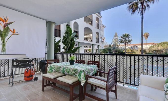 Manilva Apartment | Apartment 'Marina de la Duquesa 805' Close to the Beach with Pool