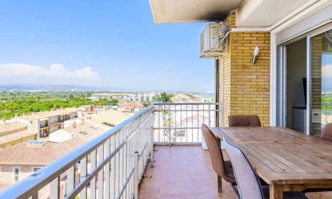 Puzol Apartment | Apartment Maritimo in Puçol Playa - 6 persons, 3 bedrooms