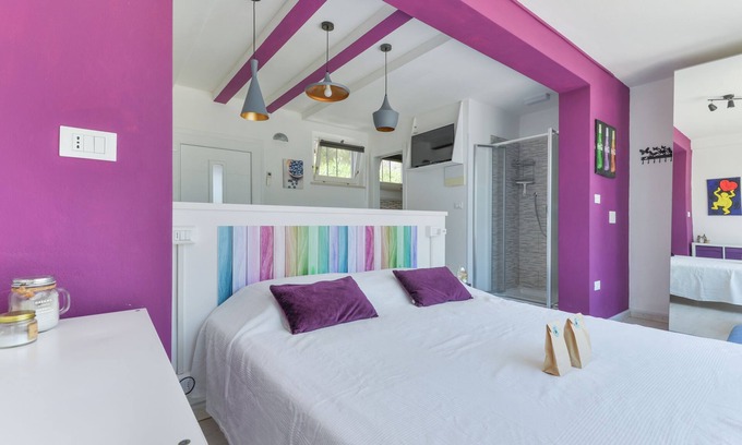 Lacona Apartment | Apartment Mirtillo with Outdoor Spaces and Wi-Fi