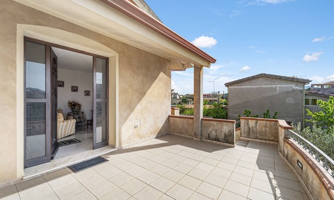 Nuragus Apartment | Apartment 'Nel Cuore Dell'isola' with Private Terrace, Private Garden and Air Conditioning