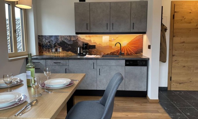 Kruen Apartment | Apartment no. 2 "Alpspitze" 1 bedroom, shower/WC - Alpinum, vacation apartments