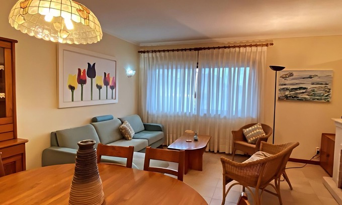 Torreira Apartment | Apartment 'Ocean and River' with Wi-Fi