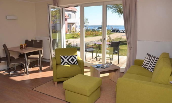 Plau am See Apartment | Apartment PlauSeelig with boat mooring (optional) in harbor village no. 21