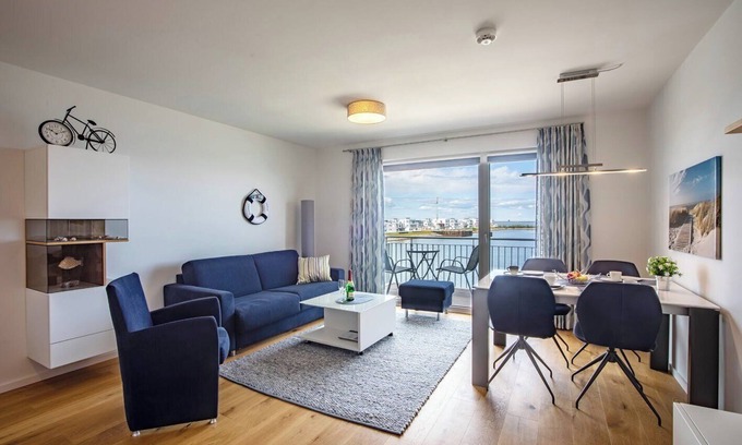 Olpenitz Apartment | Apartment Reeder's Nest by Seeblick Ferien ORO, 2-room harbor apartment