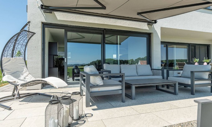 Unterschwarzach Apartment | Apartment Riedheide, 130sqm, terrace, 3 bedrooms, max. 6 persons