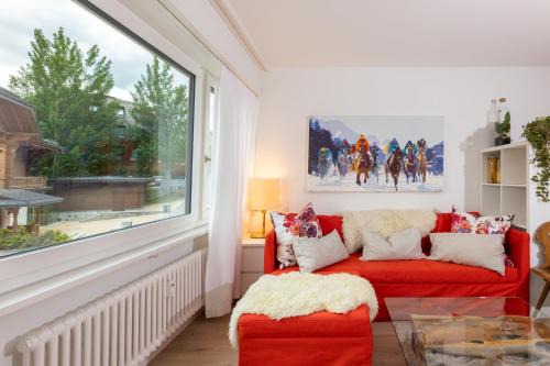 St. Moritz Apartment | Apartment Tinus - Toplage in Sankt Moritz Dorf