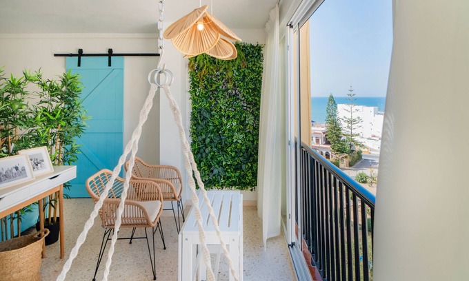 Sector B - Boliche Apartment | Apartment 'Turquesa Y Sal' with Sea View, Balcony and Wi-Fi