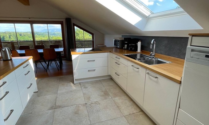 Waging am See Apartment | Apartment up to 6 pers. on the 1st floor, balcony, 100 sqm