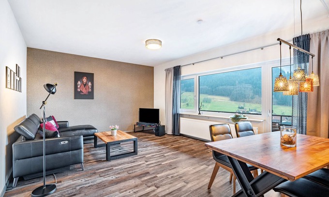 Busterbach Apartment | Apartment 'Wilde7' with Mountain View, Balcony and Wi-Fi