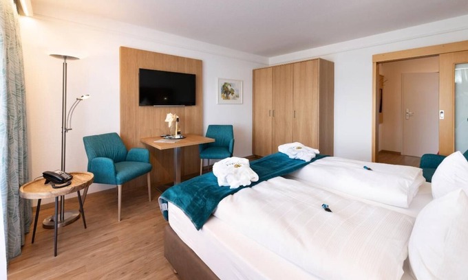 Bad Fuessing Apartment | Apartment with balcony directly opposite the Europa Therme