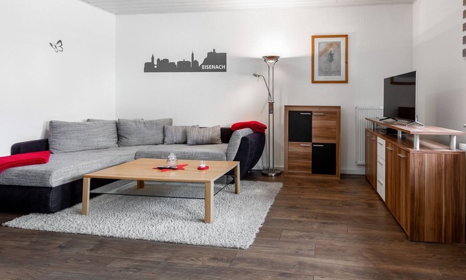 Stregda Apartment | Apartment with balcony in Thuringia