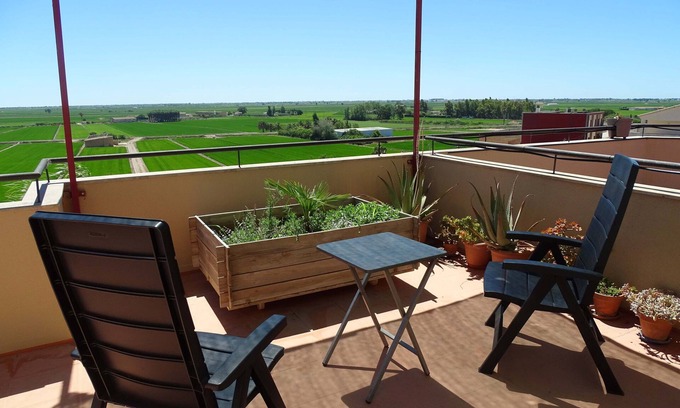 Camarles Apartment | Apartment with incredible views.