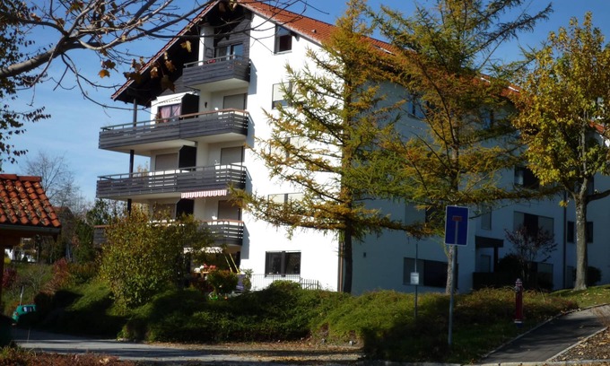 Schwarzenbach Condo | Apartment with mountain-view balcony, lake, garage, sauna, Wi-Fi, .