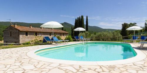Chianni House | Apartment with one bedroom, kitchen, bathroom Garden and shared pool