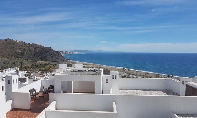 Playa Macenas Apartment | Apartment With Sea Views in Playa de Macenas, Mojacar