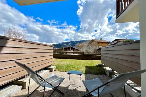 Demi-Quartier Apartment | Apartment with terrace and view on the Mont Blanc