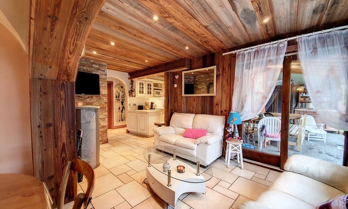 Moutiers Apartment | Apartment with terrace and private garden at the foot of the 3 Valleys