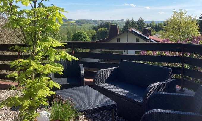 Trostau Apartment | Apartment with two balconies with a wonderful view