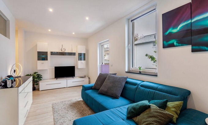 Usseln Apartment | Apartment 'Zentral' with Private Garden and Balcony