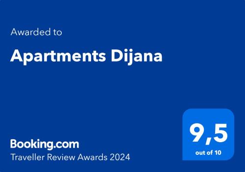 Bijeli do Apartment | Apartments Dijana