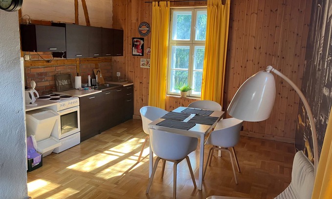 Stary Gierałtow Apartment | Apartments in the valley of the Landecker Biele - blue