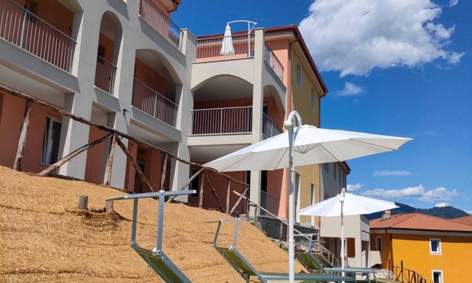 Beverino Condo | Apartments surrounded by greenery, valley view with livable outdoor areas