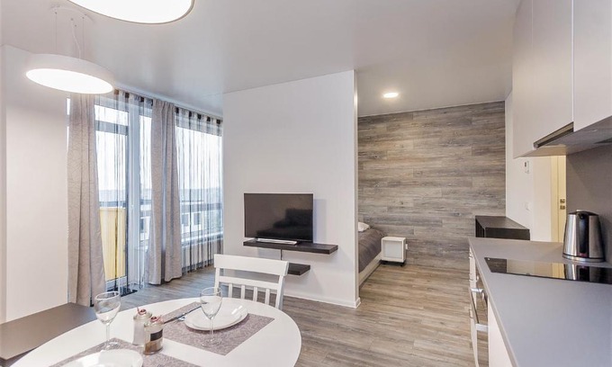 Vilnius city municipality Apartment | Apartments Vilnius 1 near center with a roof terrace and parking
