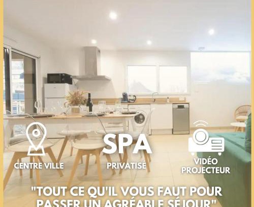 La Gacilly Apartment | Appart Hôtel La Gacilly-centre ville-SPA-parking