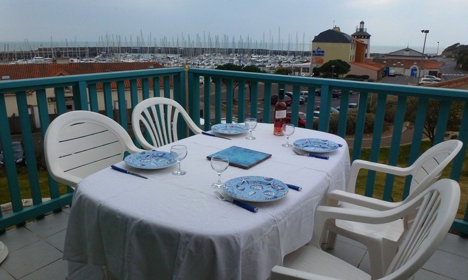 Bourgenay Apartment | Appartement mer vue et port piscine chauffée et Golf résidence Pierre & Vacances
