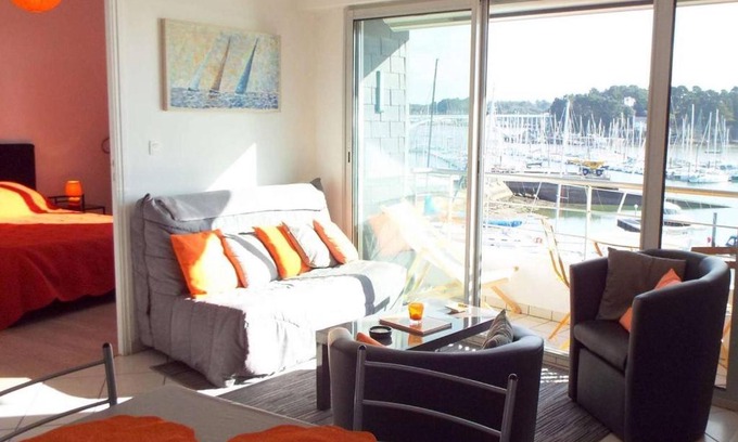 La Trinite-sur-Mer Apartment | Appartement 2 pièces avec parking à La Trinité-sur-Mer - FR-1-477-78