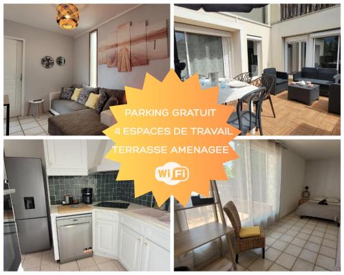 Cergy Apartment | Appartement 8 Pers - Grande Terrasse -Cergy Centre
