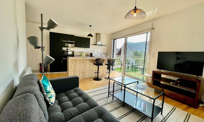 Carantec Apartment | Appartement avec balcon au centre de Carantec