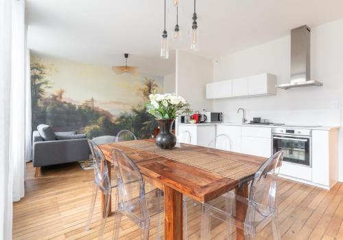 Nantes Centre Apartment | Appartement Central et Calme avec Magnifique Vue
