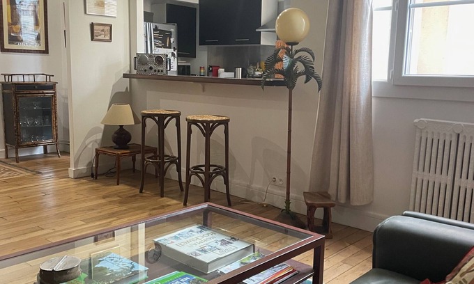 Cœur de Ville Apartment | Appartement Cosy à 10mn de Paris