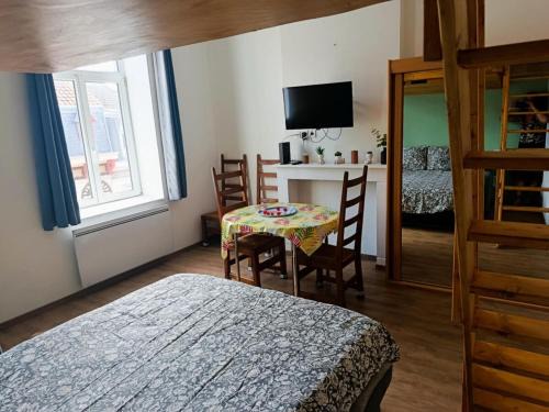 Malo-les-Bains Apartment | Appartement Dunkerque Digue de mer, Aquae Mare, capacité 4 personnes mezzanine