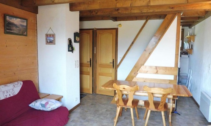 Crest-Voland Apartment | Appartement duplex cosy à Crest-Voland, 6 pers, proche pistes et garage inclus - FR-1-595-72