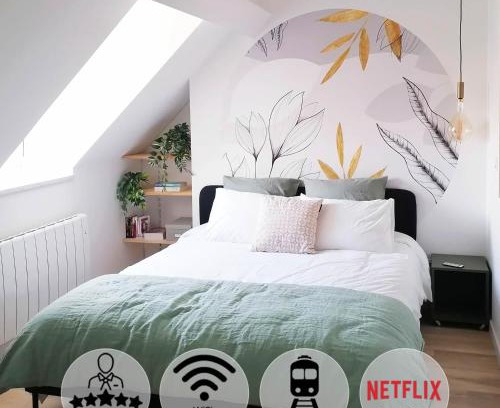 Secteur 1 Apartment | Appartement Hagaki vue panoramique proche gare Netflix