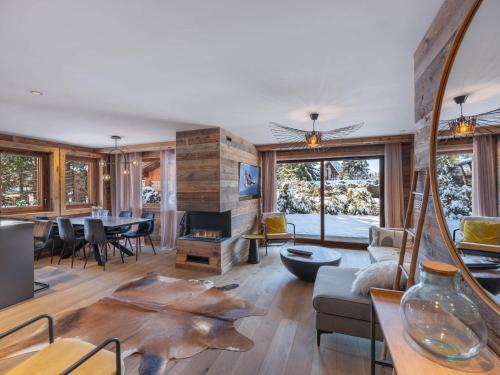 Le Planellet Apartment | Appartement moderne avec espace bien-être et proche télécabine à Megève - FR-1-569-188