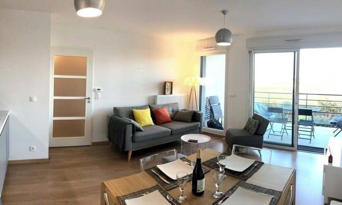 Larmor-Plage Apartment | Appartement neuf de standing Plage à pied