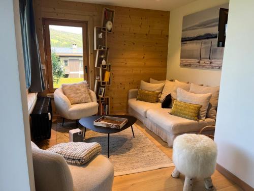 Le Planellet Apartment | Appartement rez de jardin Megeve