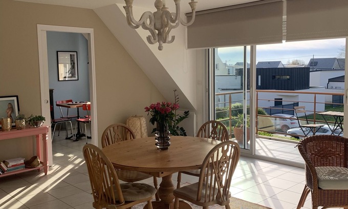 Carantec Apartment | Appartement Sentiers Côtiers et Golf